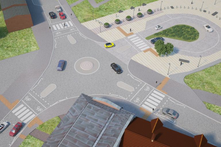 Moseley Village Train Station Plan