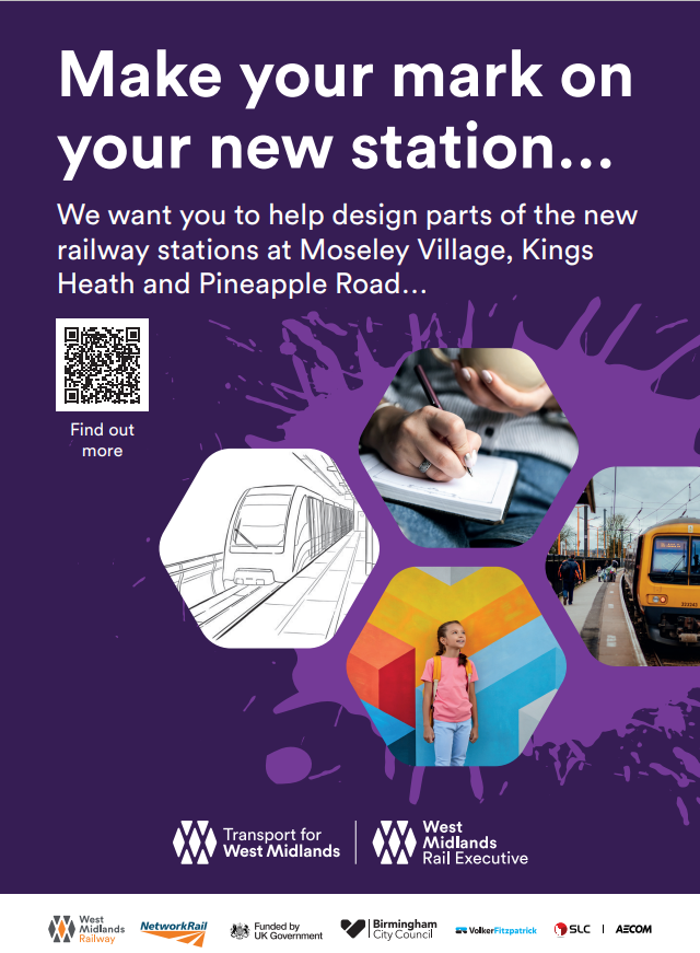Make Your Mark - Moseley Village Train Station