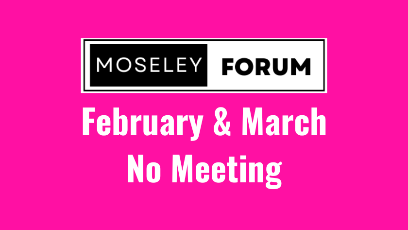 February and March - No Meetings