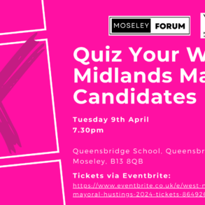 West Midlands Mayoral Hustings (no animation)